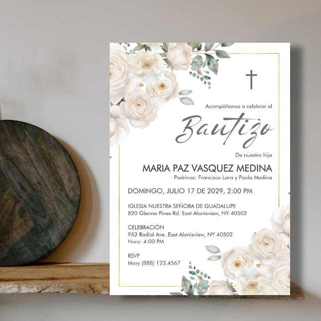 Invitación Bautizo Elegantes Boys y Chicas Bautism (Subido por el creador)