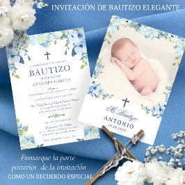 Invitación Bautizo para niños Bautismo español