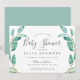 Invitación Bayou Botanicals | Baby Shower