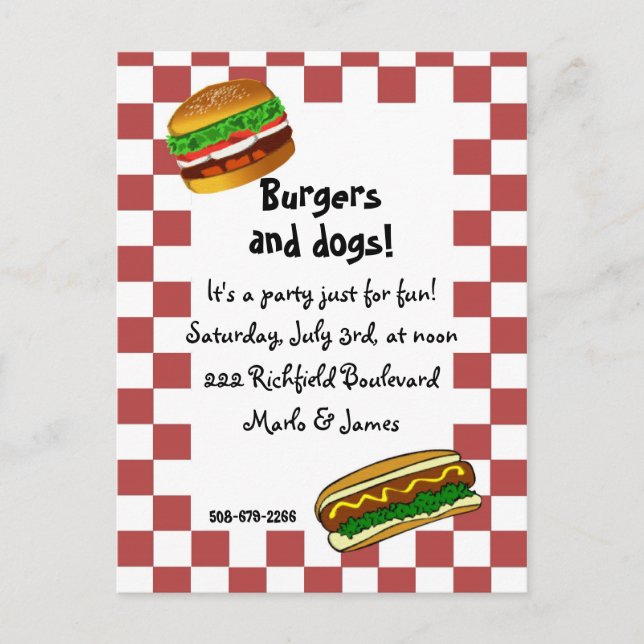 invitación bbq (Anverso)