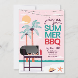 Invitación BBQ de verano