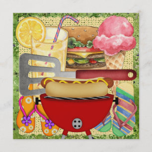Invitación BBQ - Fiesta de fin de año! SRF