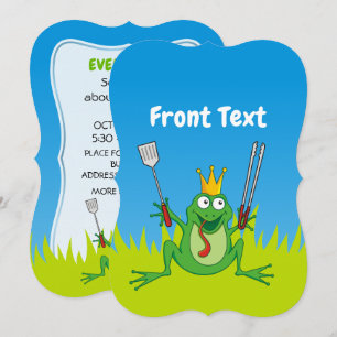 Invitación BBQ Prince