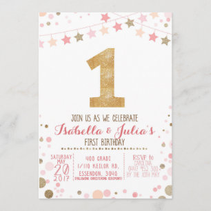 Invitación Bday de encargo invitan