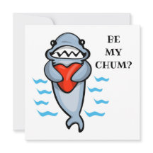 Be My Chum Valentine Shark