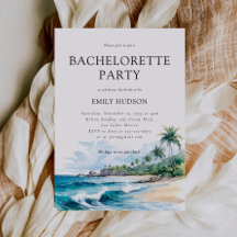 Beach Tropical Summer Bachelorette