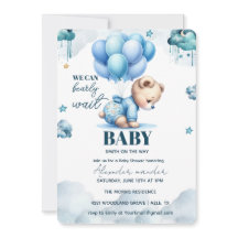Bear Baby Shower, lindo Baby Shower