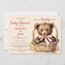 Bear Bear Chica Bearly Wait Baby Shower