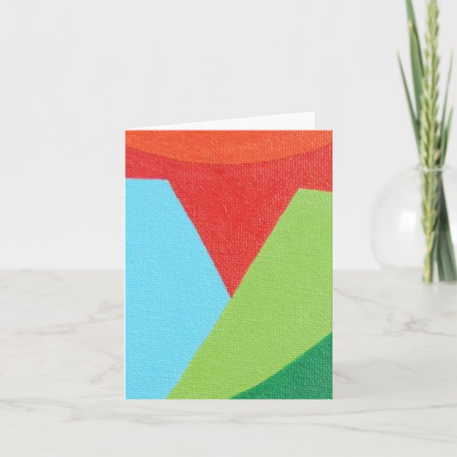 Invitación Beautiful and Vibrant Colors! Folded Invitation (Anverso)