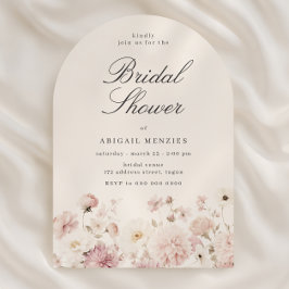 Invitación Beautiful Elegant Floral Bridal Shower