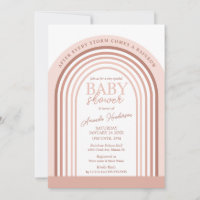Bebé arco iris Chica tono Rubor | BABY SHOWER