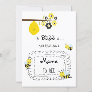 Invitación *~* Bebé Bee MAMA para ser invitado a Baby Shower