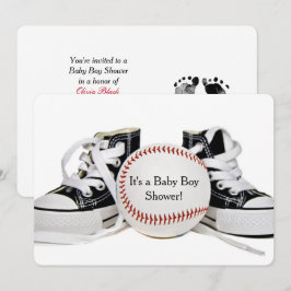Invitación Bebé Béisbol