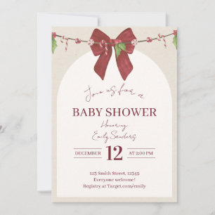 Invitación Bebé Caramelo Neutral Adorable