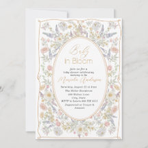 Bebé color agua elegante en flores rosadas B