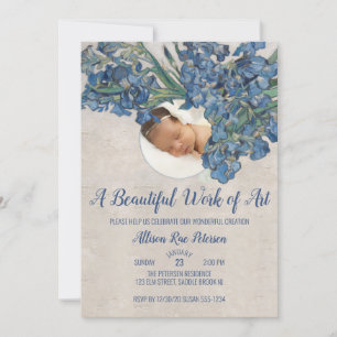 Invitación Bebé con irlandeses