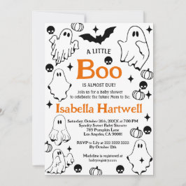 Invitación Bebé con leche en camino - Baby Shower de Hallowee