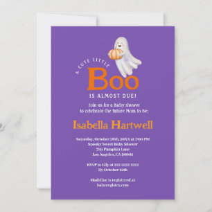 Invitación Bebé con leche en camino - Baby Shower de Hallowee