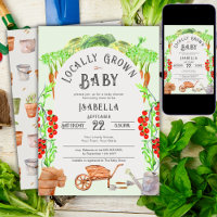 Bebé Criado Localmente, Baby Shower de Mercado de 