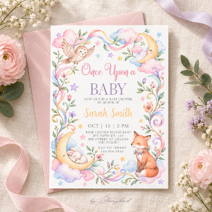 Invitación Bebé Cumplecuento: Fiesta de Shower