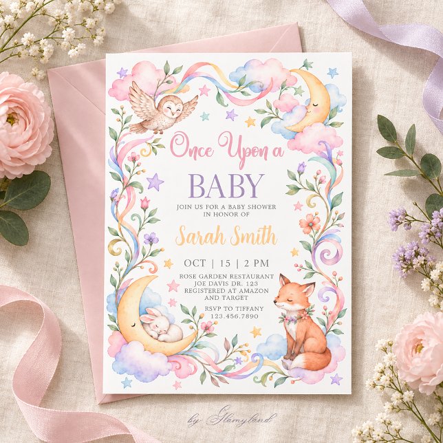 Invitación Bebé Cumplecuento: Fiesta de Shower (Subido por el creador)