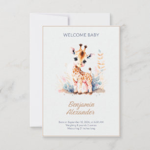 Invitación Bebé de bienvenida - Celebrar la llegada