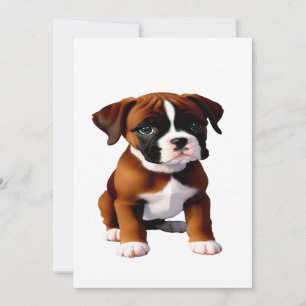 Invitación Bebé de cachorros en espera de tratamiento