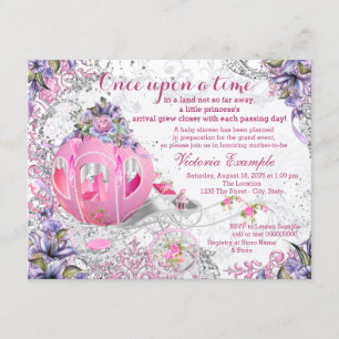 Invitación Bebé de Cuento de Hadas Shower