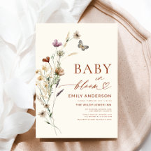 Bebé de flores silvestres en el floreciente Baby S