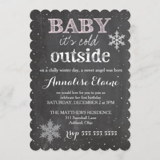 Invitación Bebé de la CROMATOGRAFÍA GASEOSA es cumpleaños
