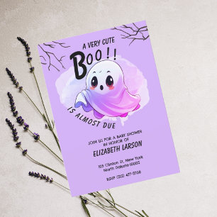 Invitación Bebé Duende Ducha de Bebe Temática de Halloween Mo