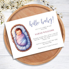 Invitación Bebé dulce en Baby Shower neutro de género de cest