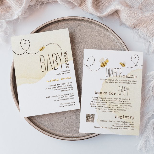 Invitación Bebé dulce todo en un Baby Shower (Subido por el creador)