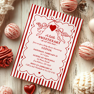 Invitación Bebé Dulcecito de Estilo Antiguo Fiesta de Shower