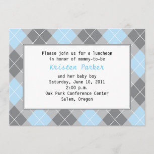 Invitación Bebé elegante