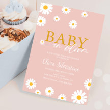Bebé En Bloom, Daisy Floral, Baby Shower Chicas