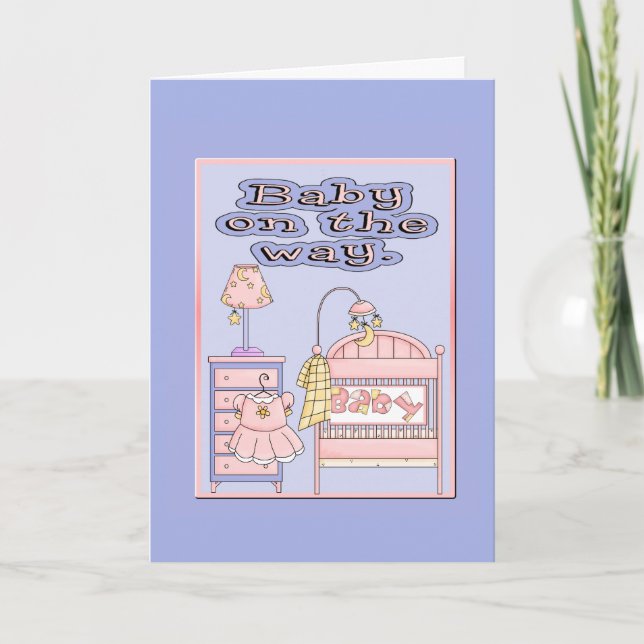 Invitación Bebé en camino (Anverso)