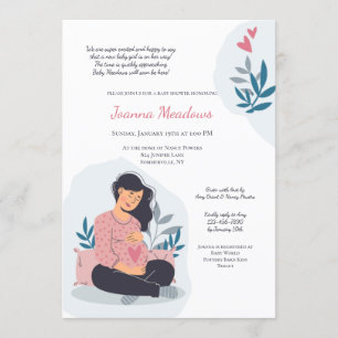 Invitación Bebé en camino a Baby Shower