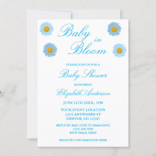 Invitación Bebé en el Baby Shower de Bloom