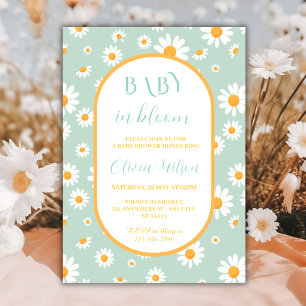 Invitación Bebé en Flor Duende de Primavera Shower de Bienven