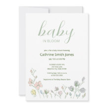 Bebé en sangre Baby Shower género neutro