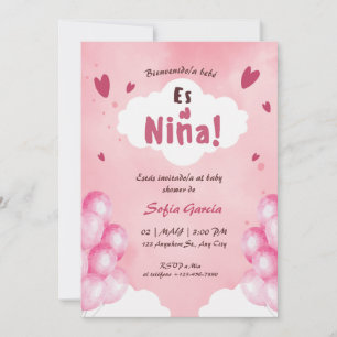Invitación Bebé español