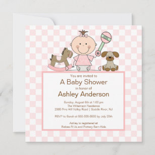 Invitación Bebé Figur Baby Shower