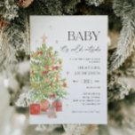 Invitación Bebé, frío fuera de Navidades Baby Shower<br><div class="desc">Bebé,  frío fuera de Navidades Invitación a Baby Shower</div>