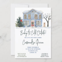 Bebé, hace frío afuera, Baby Shower con temas de i