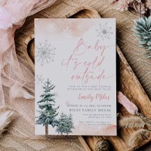 Bebé hace frío afuera, Bebé ducha invierno