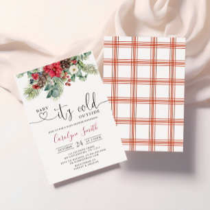 Invitación Bebé, hace frío afuera de Winter Baby Shower