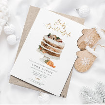 Bebé, hace frío afuera Navidades se hacen Baby Sho