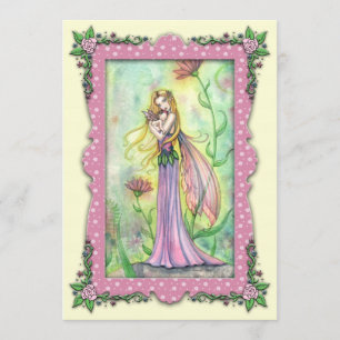 Invitación Bebé invita a la madre y al bebé lechón