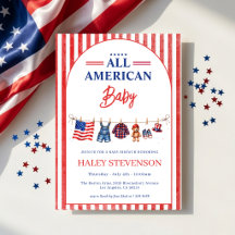 Bebé Patriota Americano Fiesta de Bebé 4 de Julio